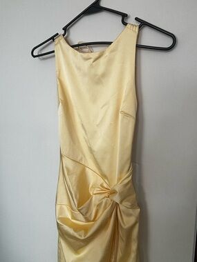 Abercrombie Yellow Wedding Guest Dress